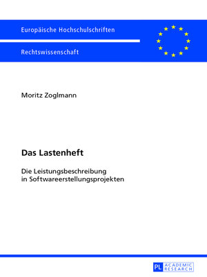 cover image of Das Lastenheft